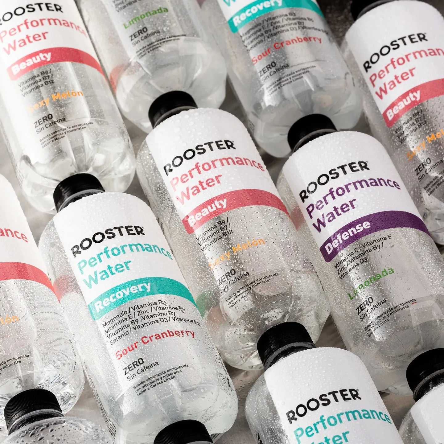 Línea Rooster Performance Water: Recovery, Beauty y Defense