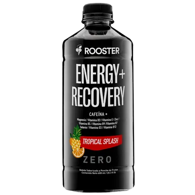 ROOSTER ENERGY + RECOVERY sabor Tropical Splash